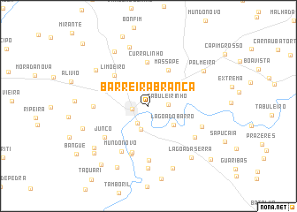 map of Barreira Branca