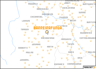 map of Barreira Funda