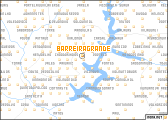 map of Barreira Grande