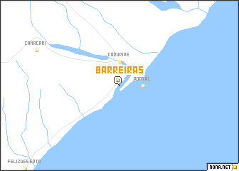 map of Barreiras