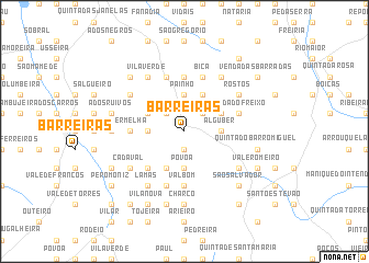 map of Barreiras