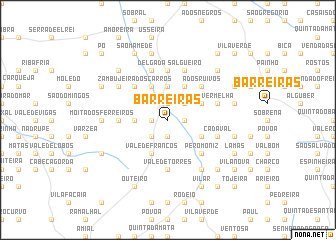 map of Barreiras