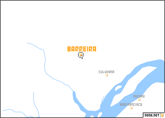 map of Barreira
