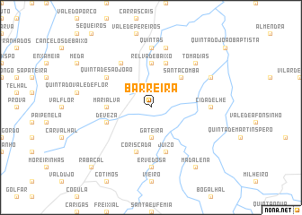 map of Barreira