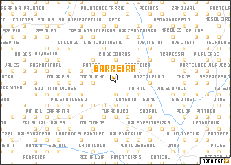 map of Barreira