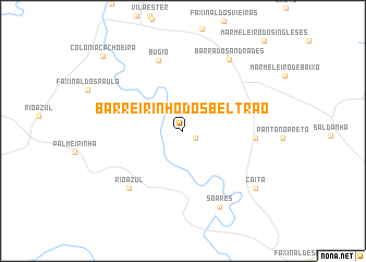 map of Barreirinho dos Beltrão