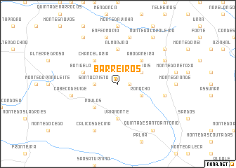 map of Barreiros