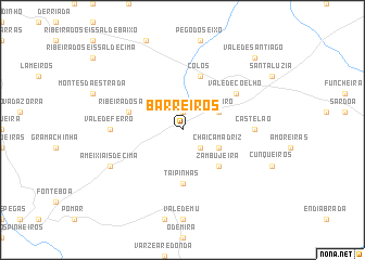 map of Barreiros