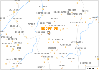 map of Barreiro