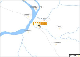 map of Barreiro