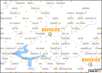 map of Barreiro