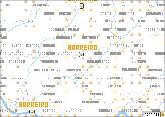 map of Barreiro