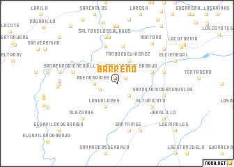 map of Barreno