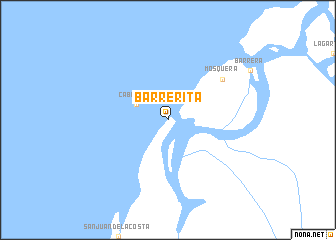 map of Barrerita