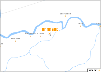 map of Barrero