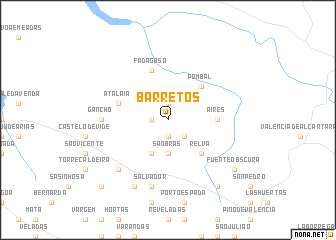 map of Barretos