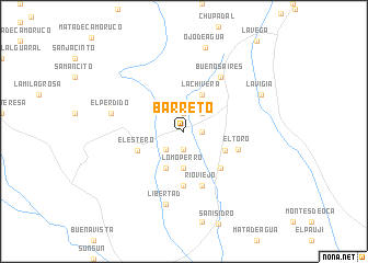 map of Barreto