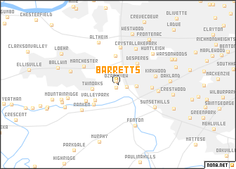 map of Barretts