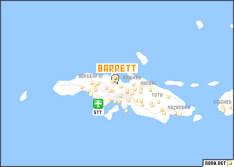 map of Barrett