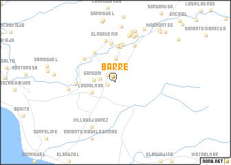 map of Barre