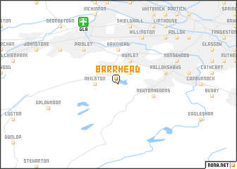 map of Barrhead