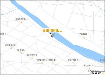 map of Barrhill