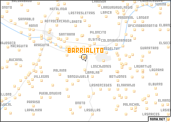 map of Barrialito