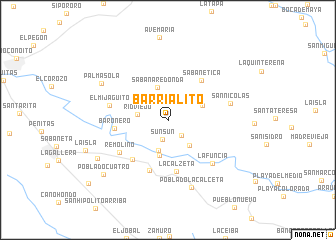 map of Barrialito