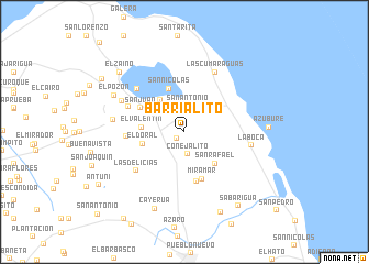 map of Barrialito
