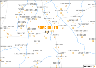 map of Barrialito