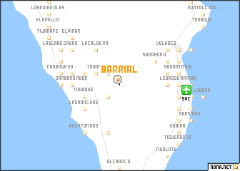 map of Barrial