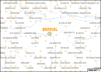 map of Barrial