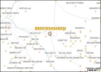 map of Barrī ash Sharqī