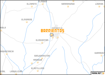 map of Barrientos