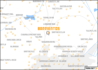 map of Barrientos