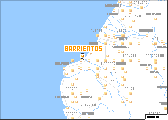 map of Barrientos