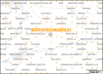 map of Barrière dʼHaubreux