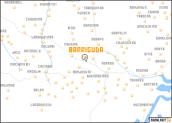 map of Barriguda