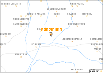 map of Barrigudo