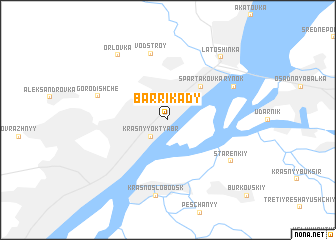 map of Barrikady