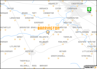 map of Barrington