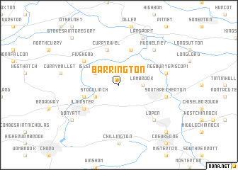 map of Barrington