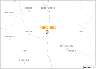 map of Barrinha