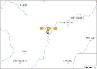 map of Barrinha