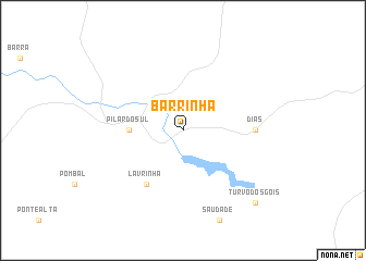 map of Barrinha