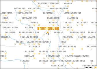 map of Barriosuso