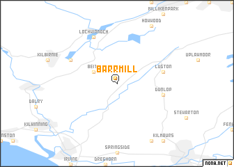 map of Barrmill