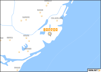 map of Barroa