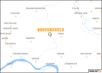 map of Barro Branco