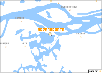 map of Barro Branco